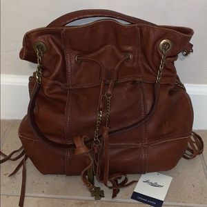 Leather Lucky Brand Hobo Bag